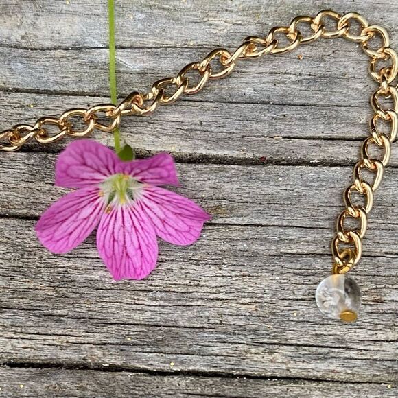 NWT New Free People Iridescence Lilac Bead Chocker Necklace. Adjustable - Picture 3 of 7